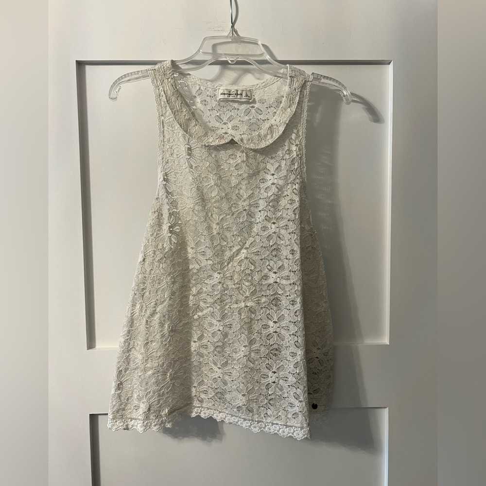 Abercrombie & Fitch Lace Tank Top